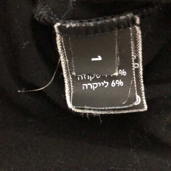 Comme Il Faut Short Sleeve Black Shirt Small - Picture 9 of 10